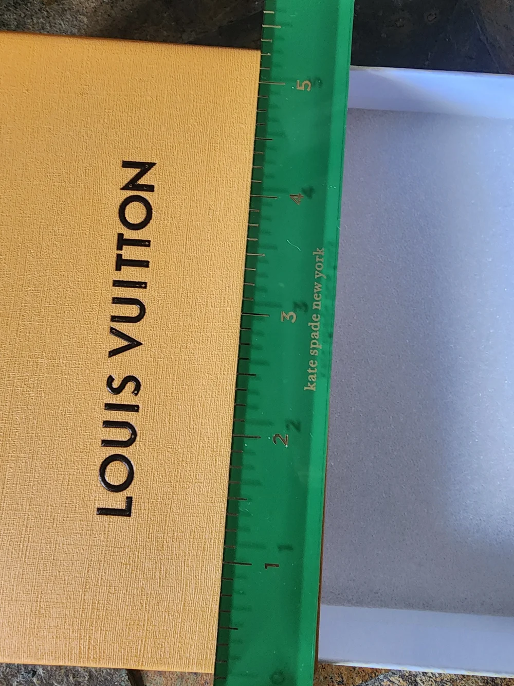 Louis Vuitton Box- Blue Branded Ribbon and Dust Bag Set